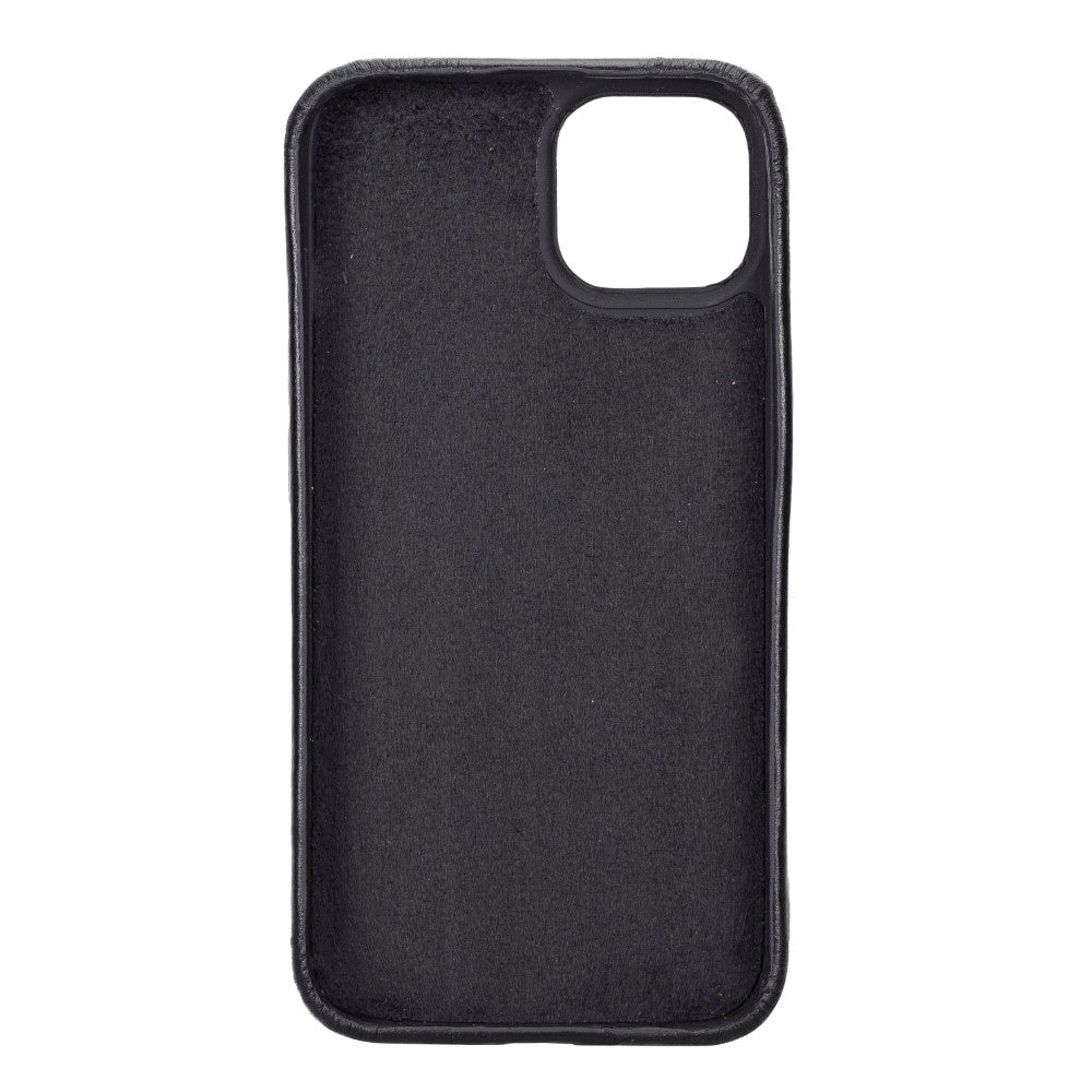 Apple iPhone 14 Series Leather Back Cover ROCK
