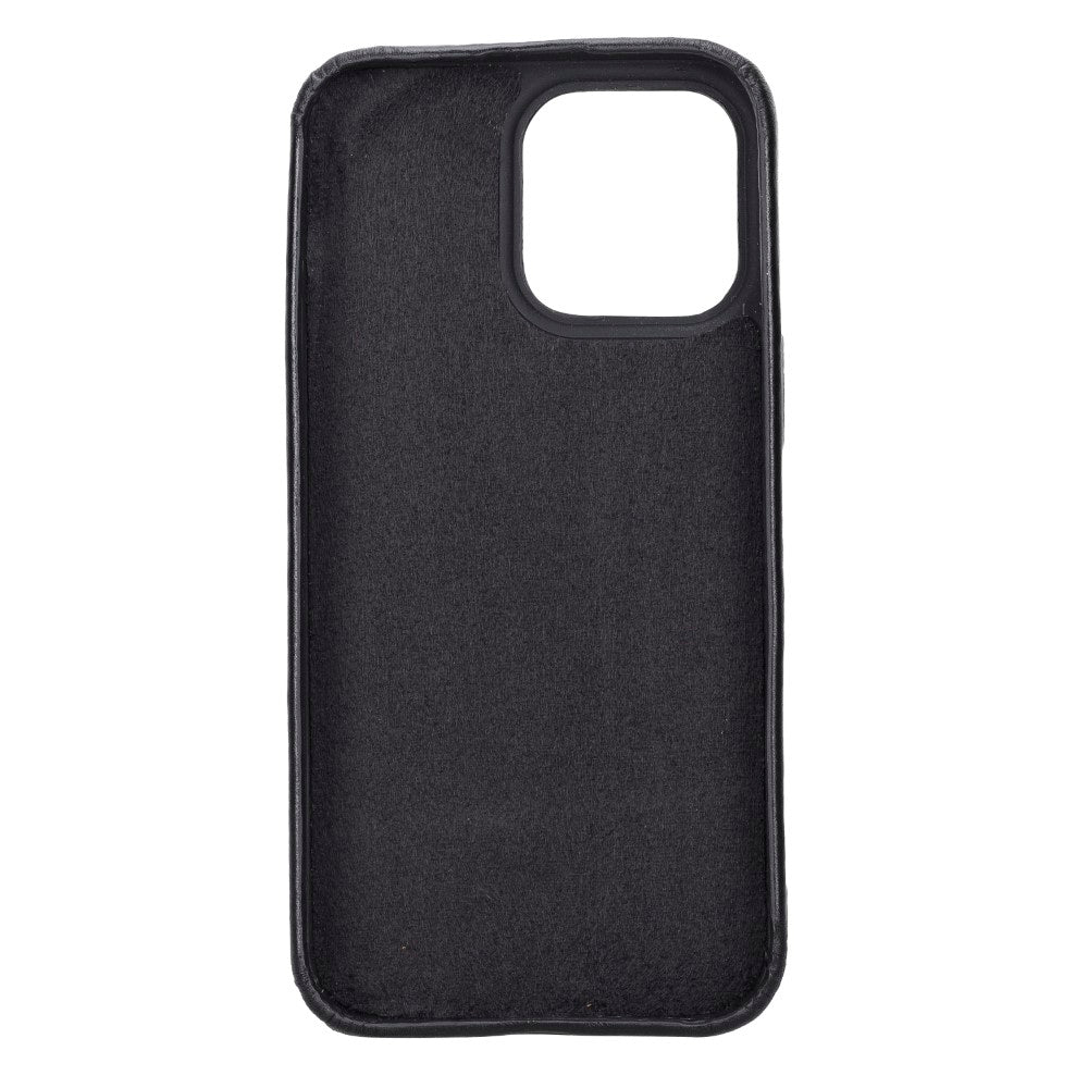 Apple iPhone 14 Series Leather Back Cover ROCK