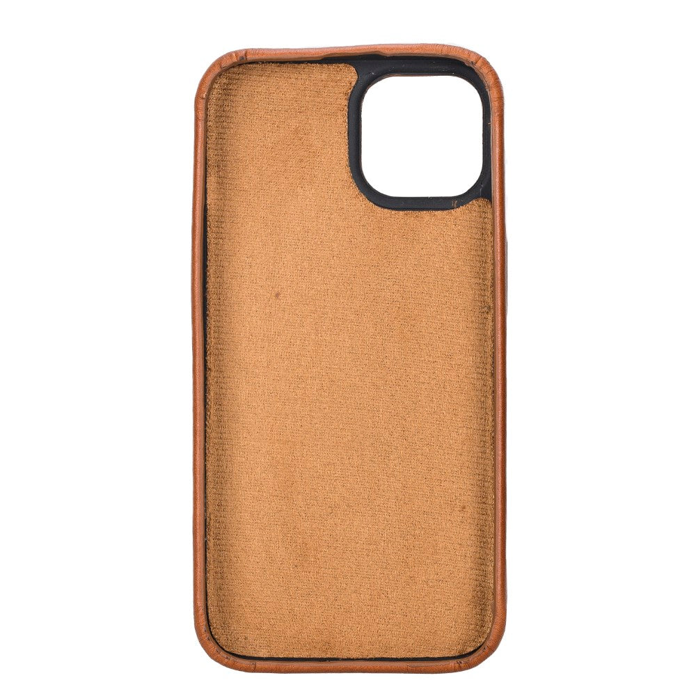 Apple iPhone 15 Series Leather Back Cover ROCK