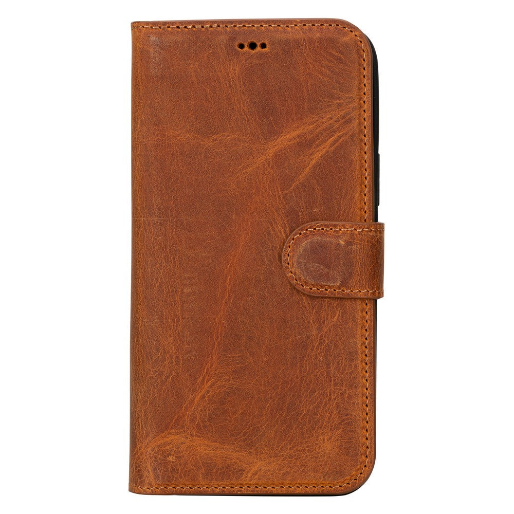 Apple iPhone 15 Series Leather Wallet Case MWWN