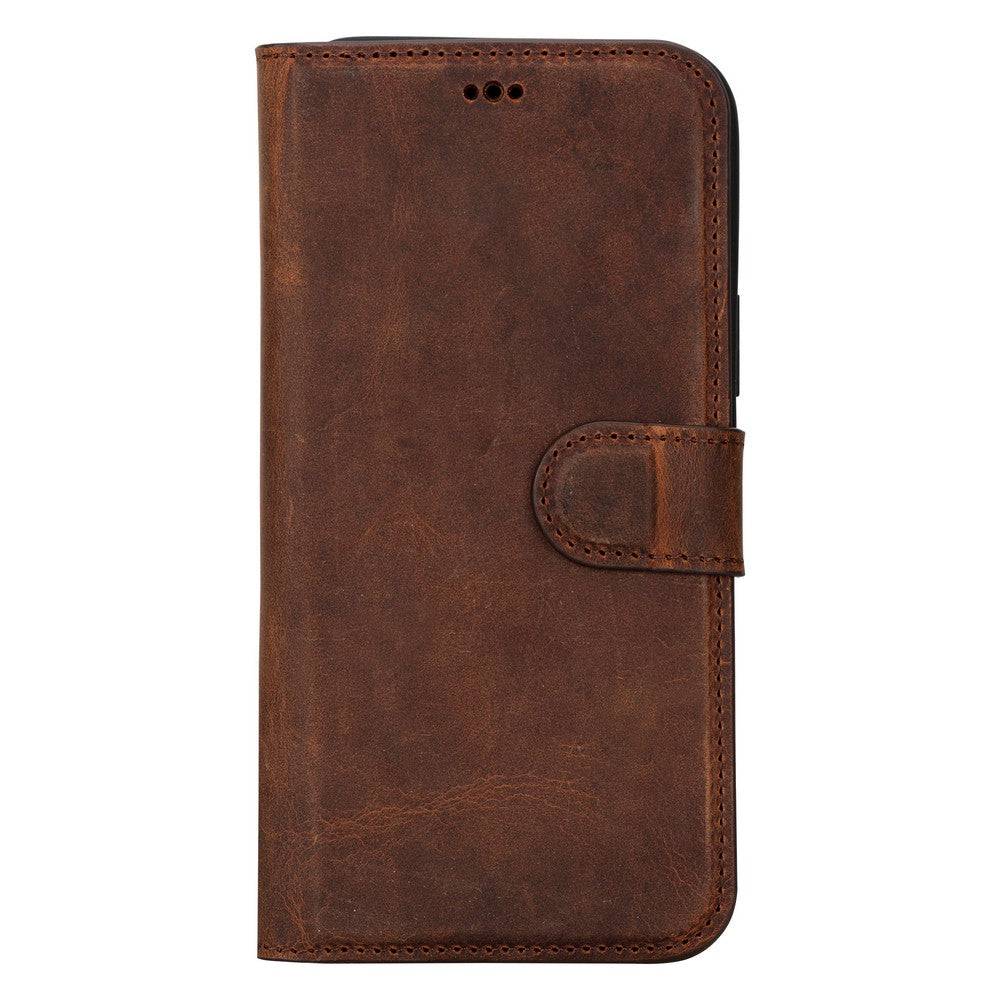 Apple iPhone 15 Series Leather Wallet Case MWWN