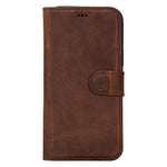 Apple iPhone 15 Series Leather Wallet Case MWWN