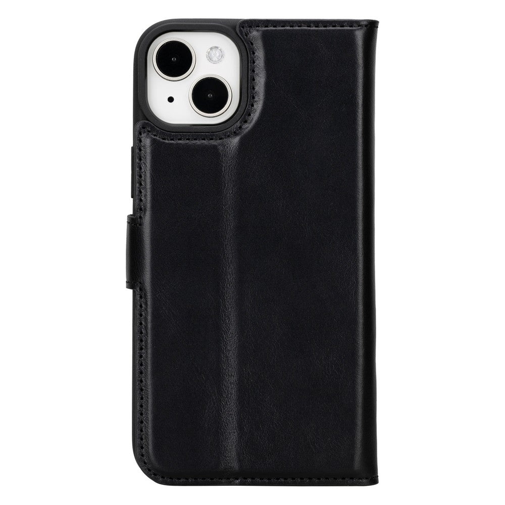 Apple iPhone 15 Series Leather Wallet Case MWWN