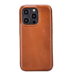 Apple iPhone 15 Series Leather Back Cover ROCK