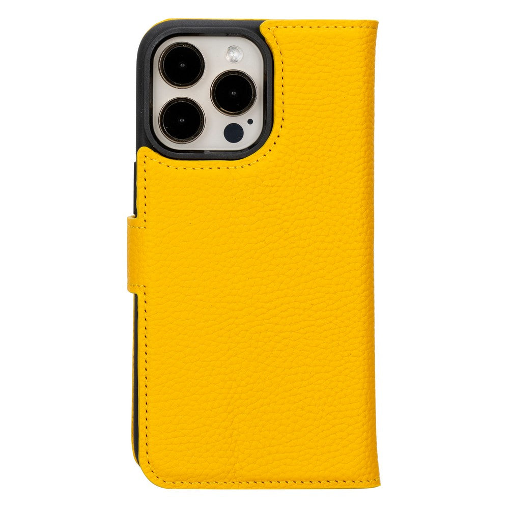 Apple iPhone 15 Series Leather Wallet Case MWWN