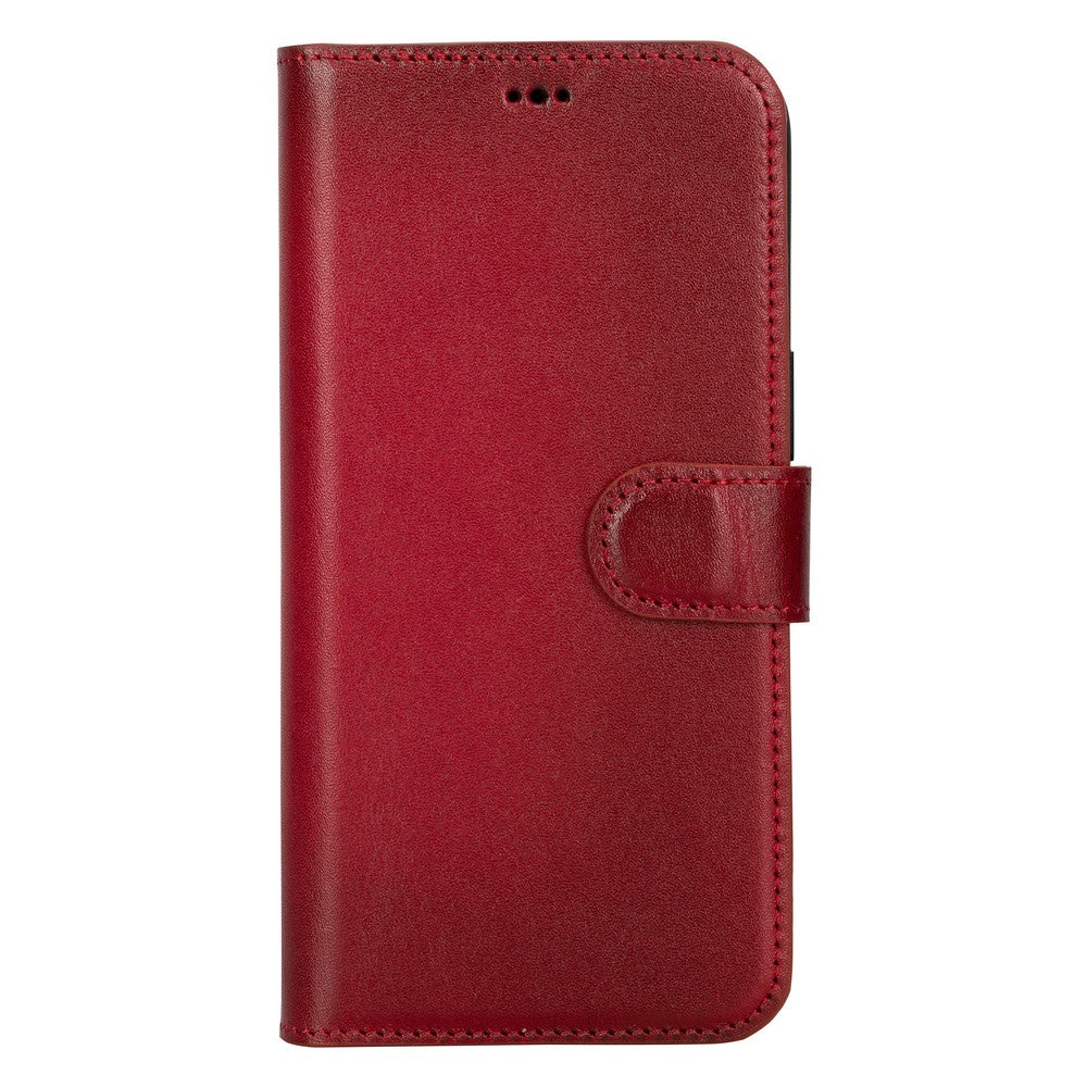Apple iPhone 15 Series Leather Wallet Case MWWN