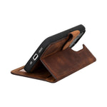 Apple iPhone 15 Series Leather Wallet Case MWWN