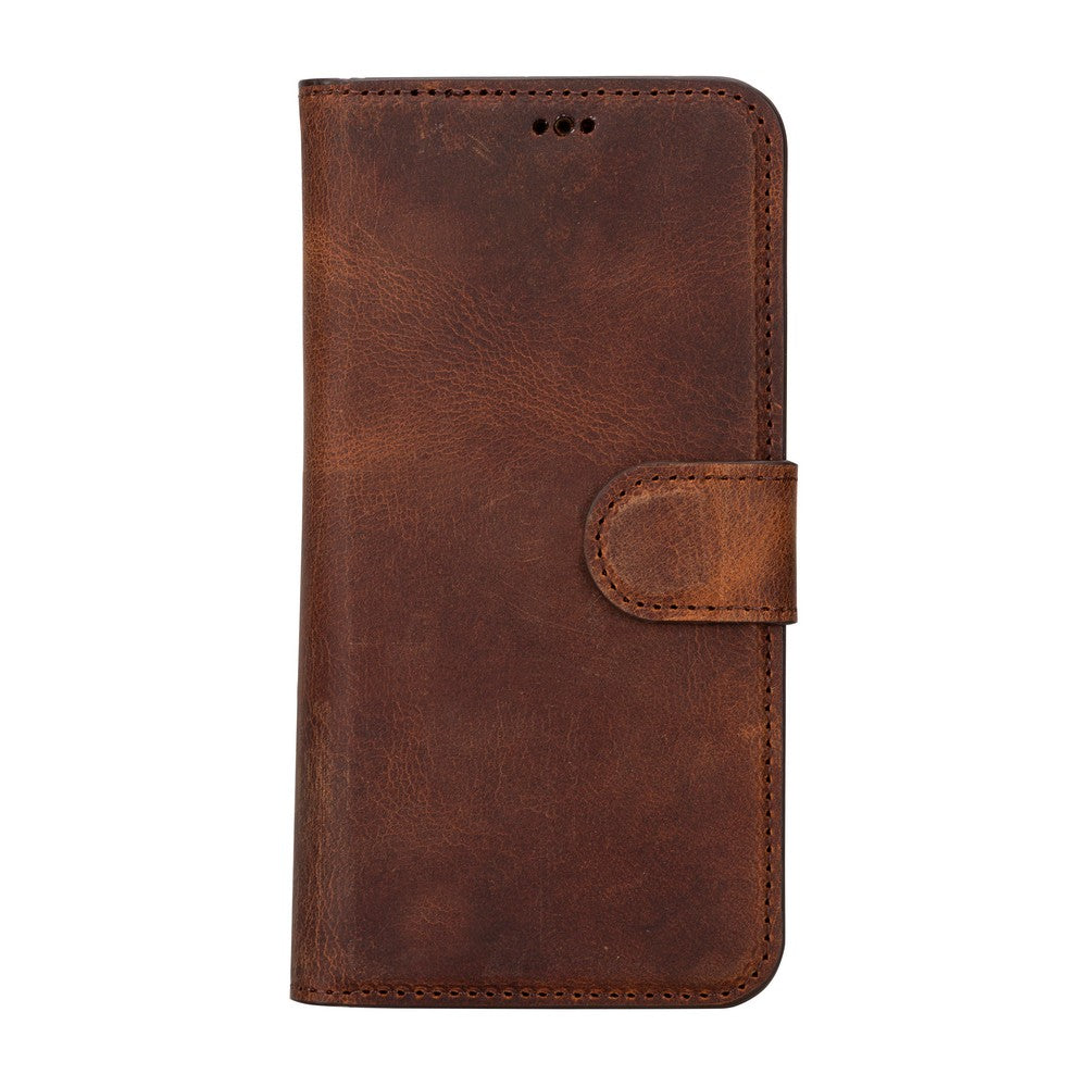 Apple iPhone 15 Series Leather Wallet Case MWWN