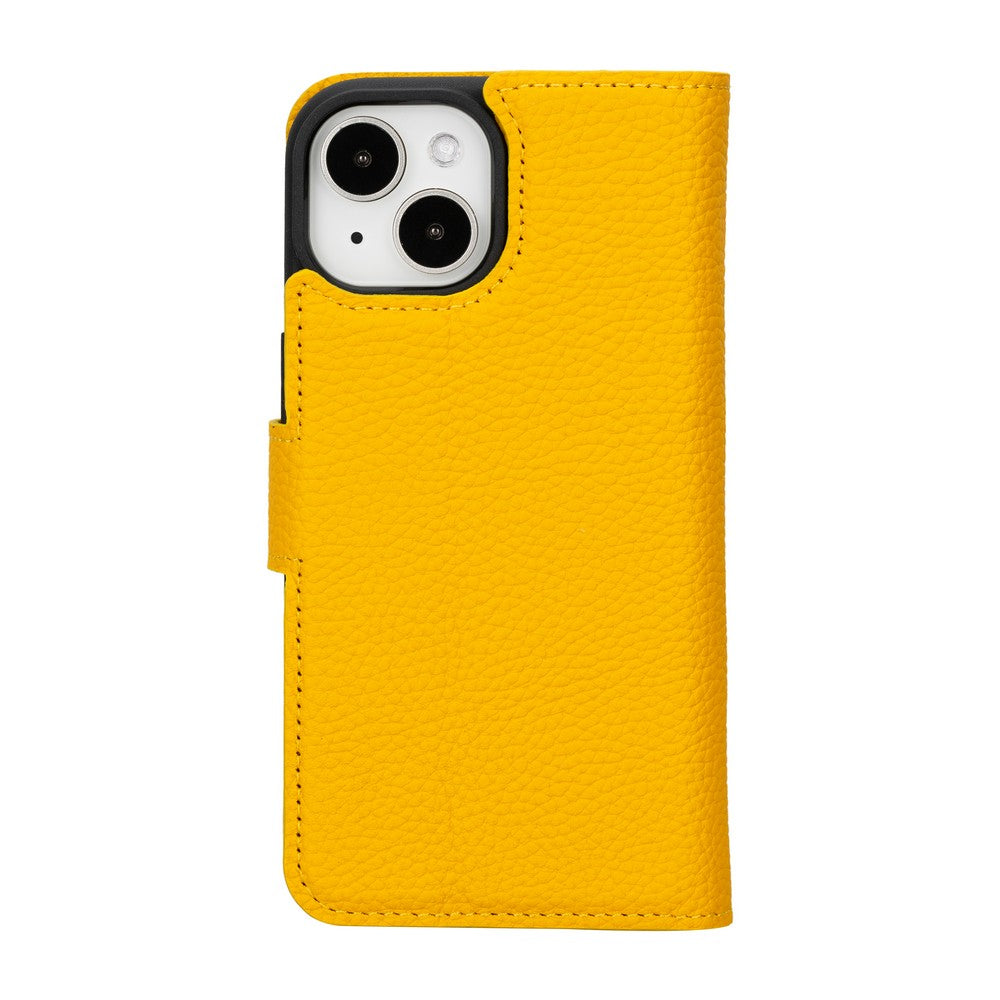 Apple iPhone 15 Series Leather Wallet Case MWWN