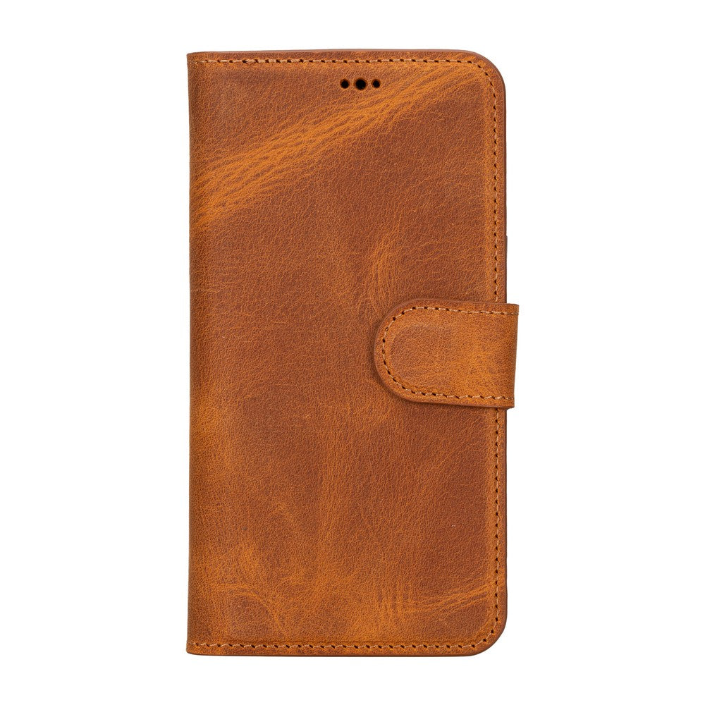 Apple iPhone 15 Series Leather Wallet Case MWWN