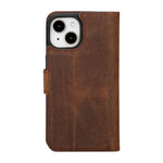 Apple iPhone 15 Series Leather Wallet Case MWWN