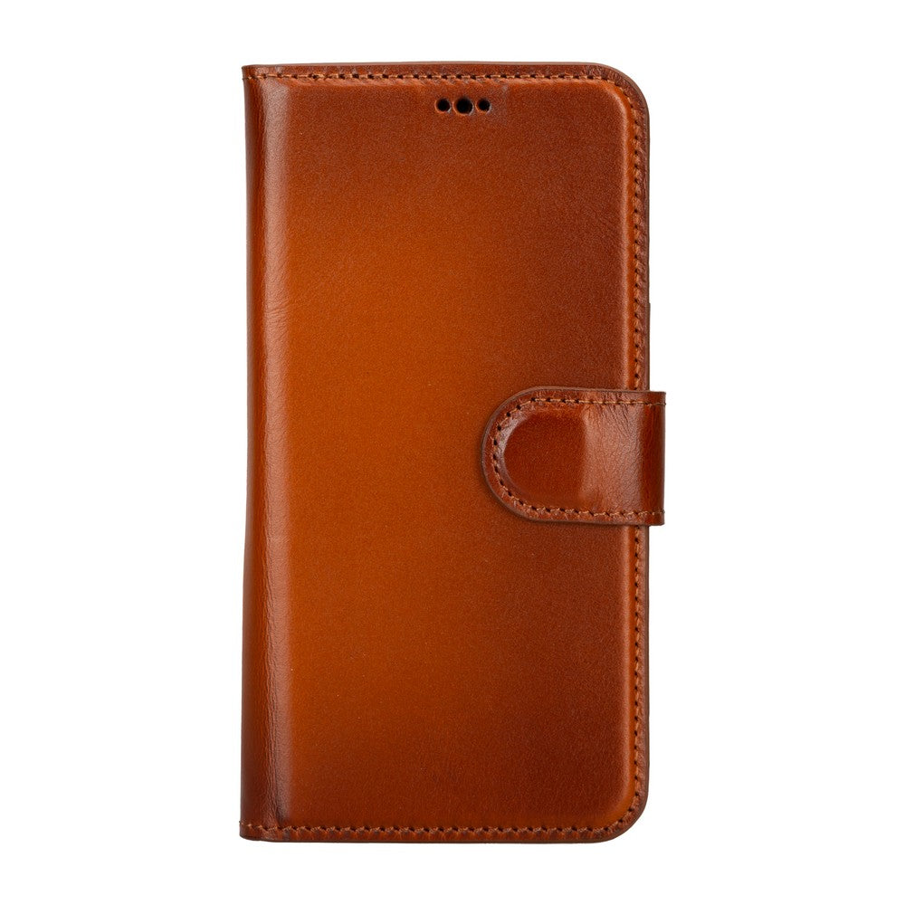 Apple iPhone 15 Series Leather Wallet Case MWWN