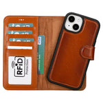 Apple iPhone 15 Series Leather Wallet Case MWWN