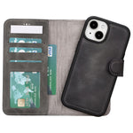 Apple iPhone 15 Series Leather Wallet Case MWWN