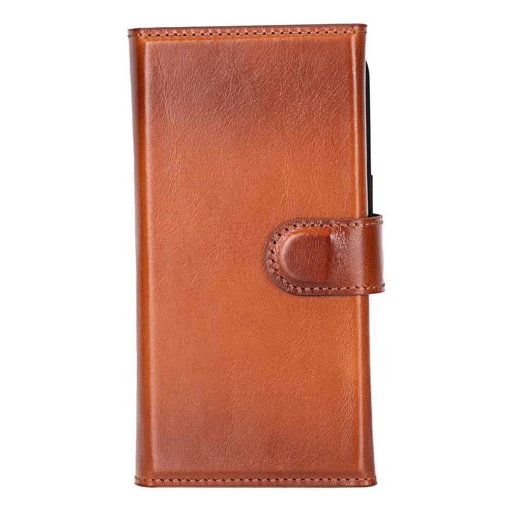 Santa iPhone 16 Pro Leather Detachable Wallet Case