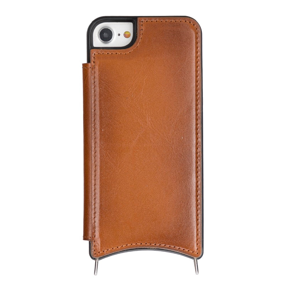 Apple iPhone 7-8 Series Leather Strap Case