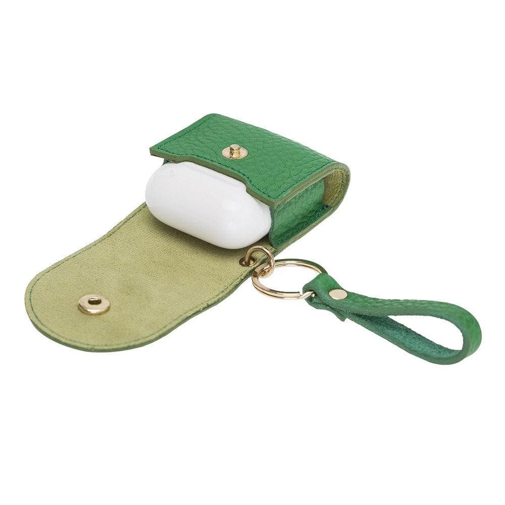 Mai Snap AirPods 1 and AirPods 2 Leather Case with Hook