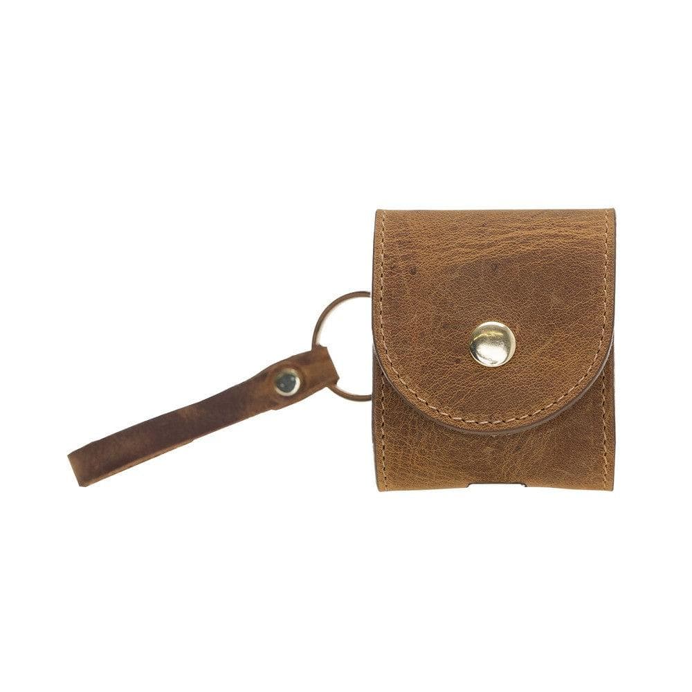 Mai Snap AirPods 1 and AirPods 2 Leather Case with Hook
