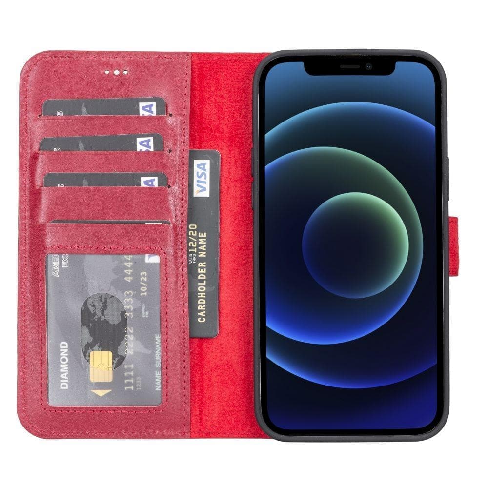 Magic iPhone 13 Pro Max and 13 Pro Series Detachable Leather Wallet Case