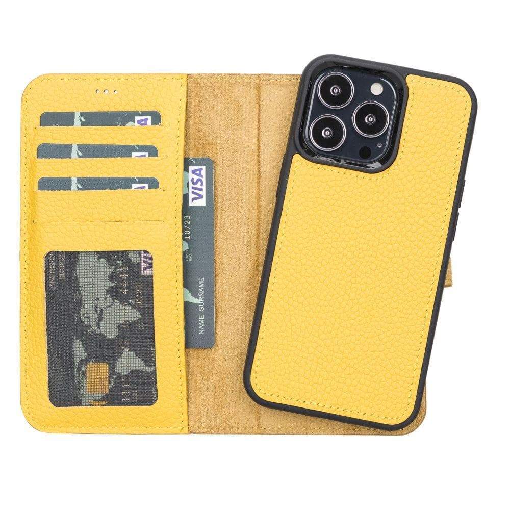 Magic iPhone 13 Pro Max and 13 Pro Series Detachable Leather Wallet Case