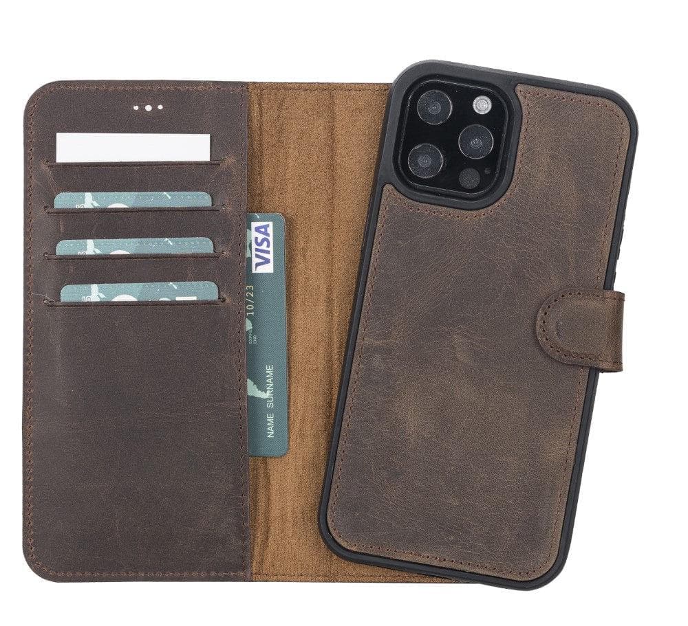 Magic iPhone 13 Pro Max and 13 Pro Series Detachable Leather Wallet Case