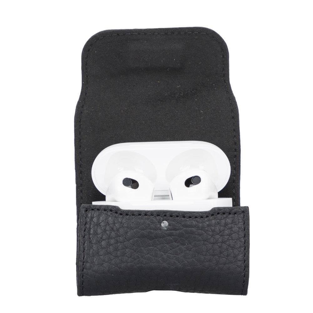 Mai Magnet AirPods Pro 1 and AirPods Pro 2 Leather Case with Hook