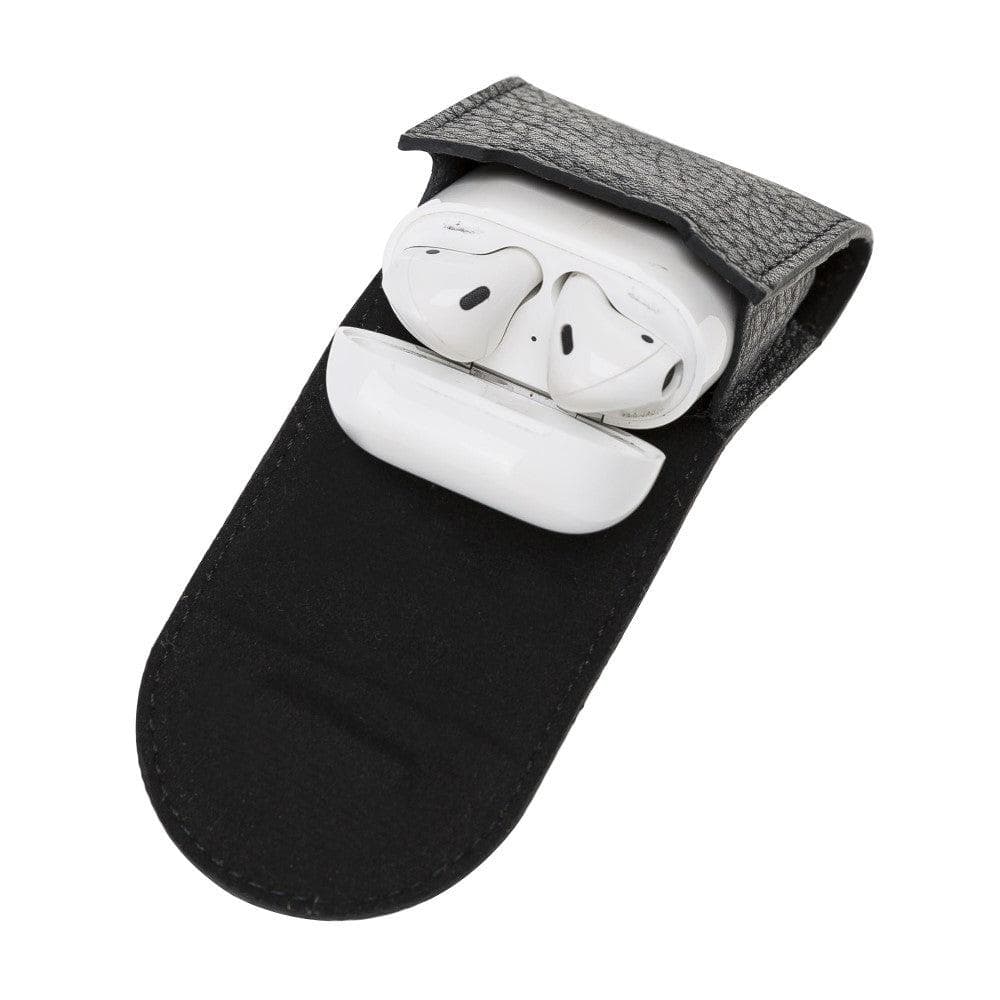 Mai Magnet AirPods Pro 1 and AirPods Pro 2 Leather Case with Hook