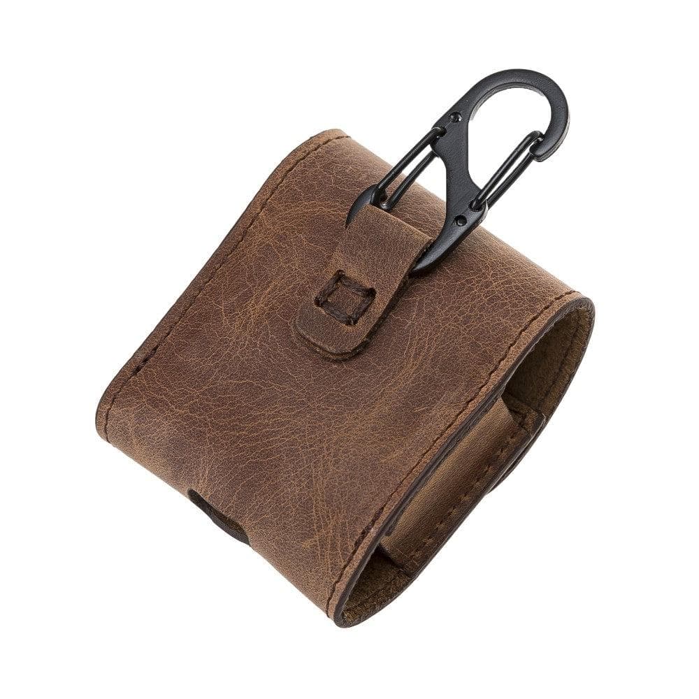 Mai Magnet AirPods Pro 1 and AirPods Pro 2 Leather Case with Hook