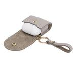 Mai Magnet AirPods Pro 1 and AirPods Pro 2 Leather Case with Hook
