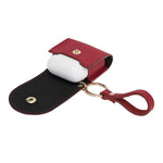 Mai Magnet AirPods Pro 1 and AirPods Pro 2 Leather Case with Hook