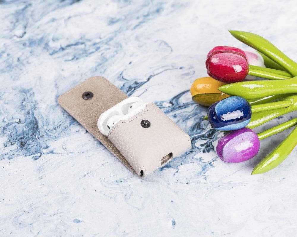 Mai Magnet AirPods Pro 1 and AirPods Pro 2 Leather Case with Hook