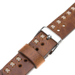 Aqua Apple Watch Leather Band
