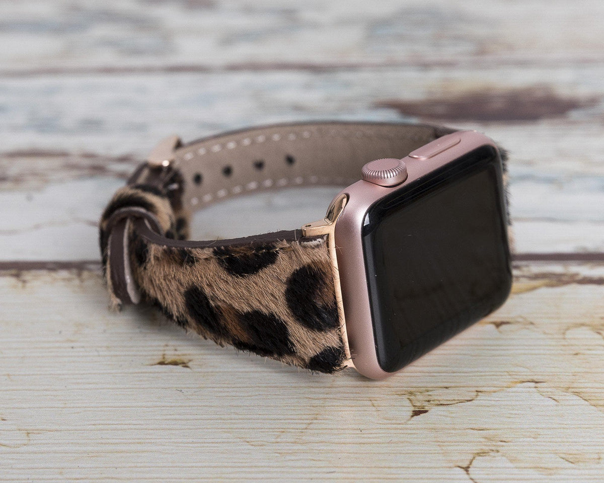 Slim Leather Apple Watch Band