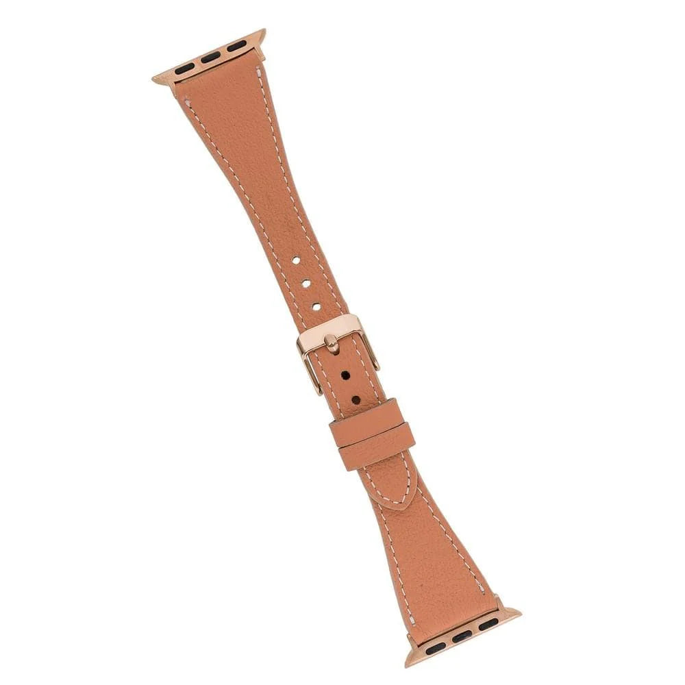 Slim Leather Apple Watch Band