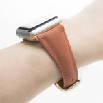 Slim Leather Apple Watch Band