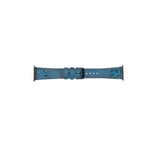 Cross Leather Apple Watch Band with Black Trok