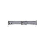 Cross Leather Apple Watch Band with Black Trok