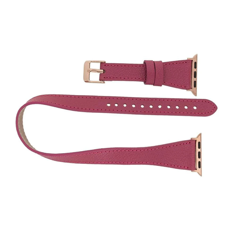 Double Tour Leather Apple Watch Band