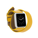 Double Tour Leather Apple Watch Band