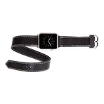 Double Tour Leather Apple Watch Band