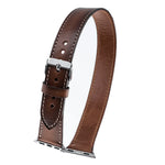 Double Tour Leather Apple Watch Band
