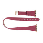 Quantum Slim Double Tour Apple Watch Leather Band