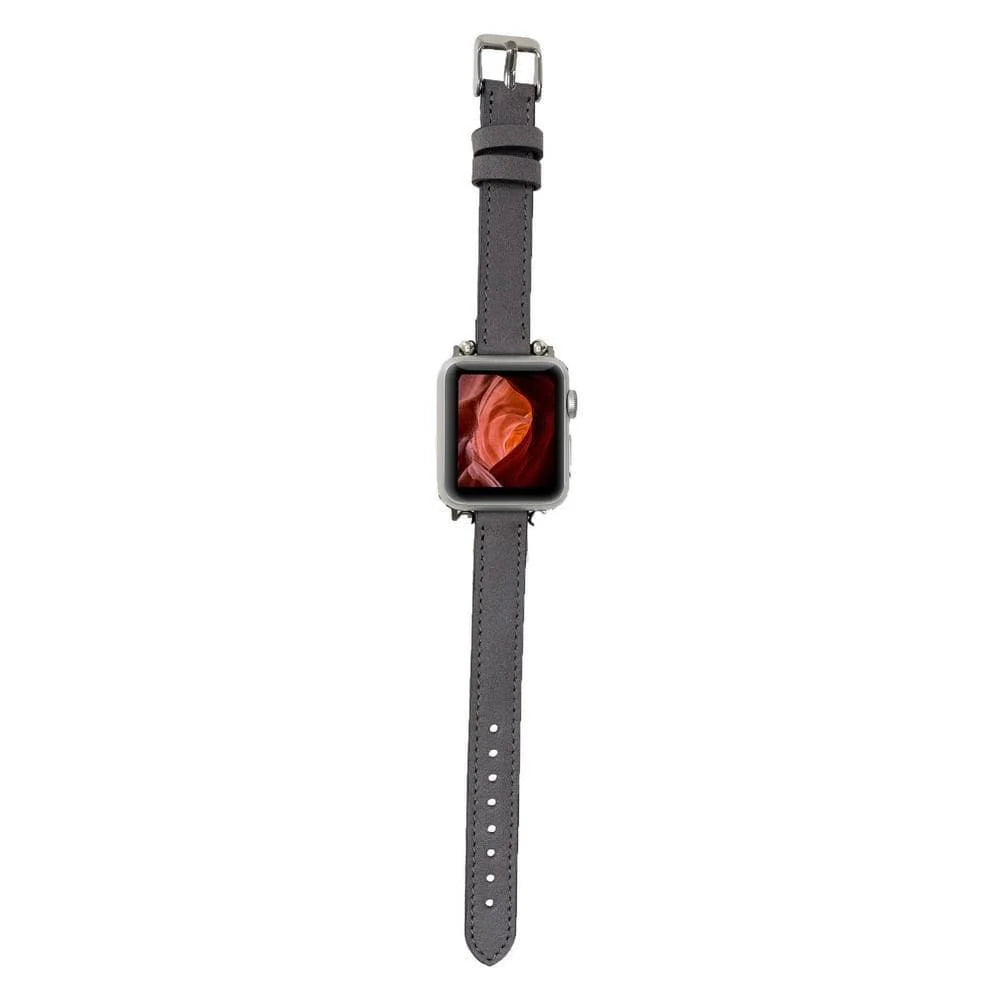 Seamy Leather Apple Watch Band