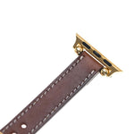 Seamy Leather Apple Watch Band