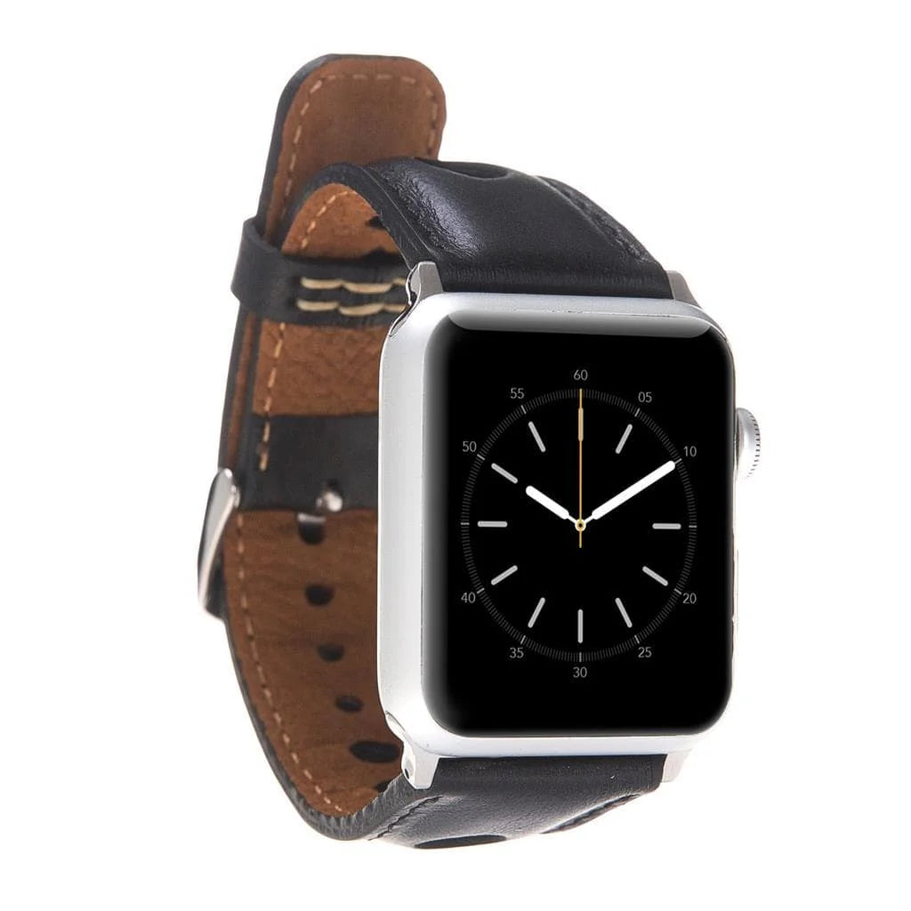 Holo Leather Apple Watch Band
