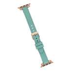 Ferro Leather Fitbit Watch Band with Rose Gold Trok