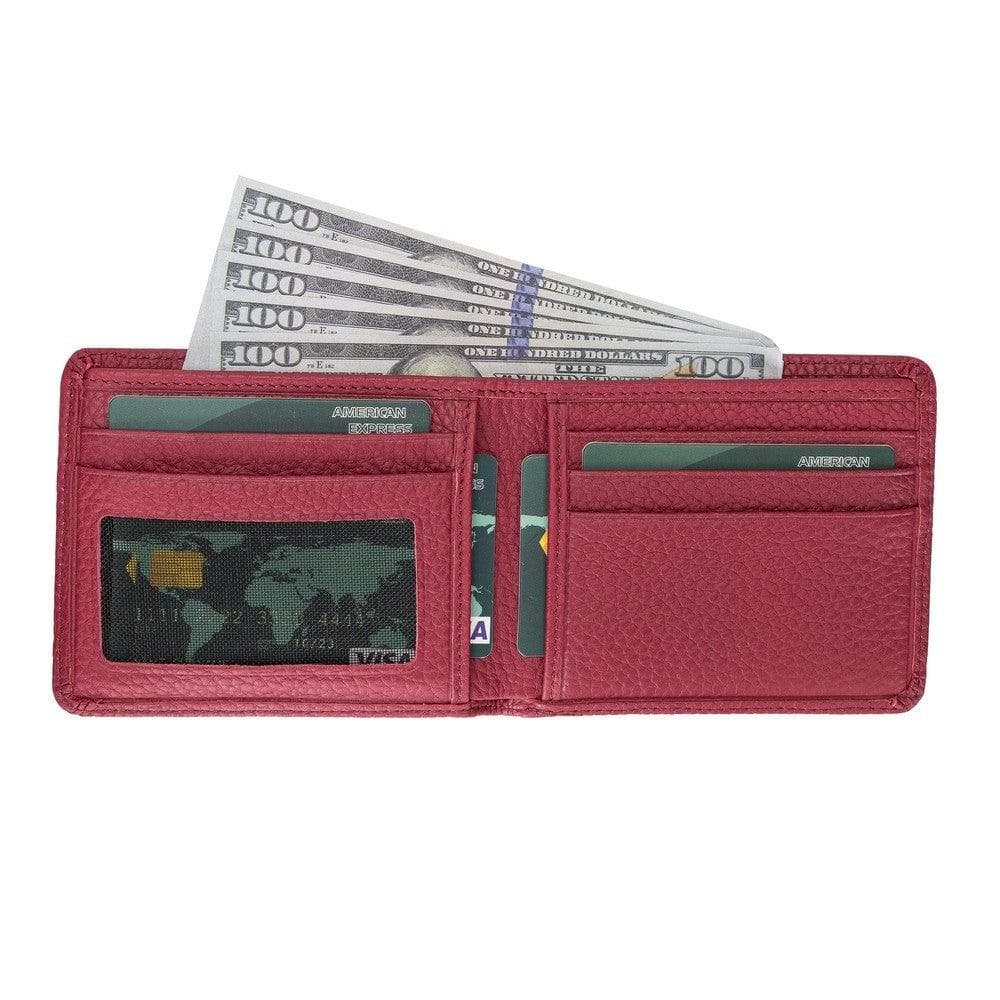Leather Wallet โ Genuine Leather Bifold Wallet with Card Slots (Torin)