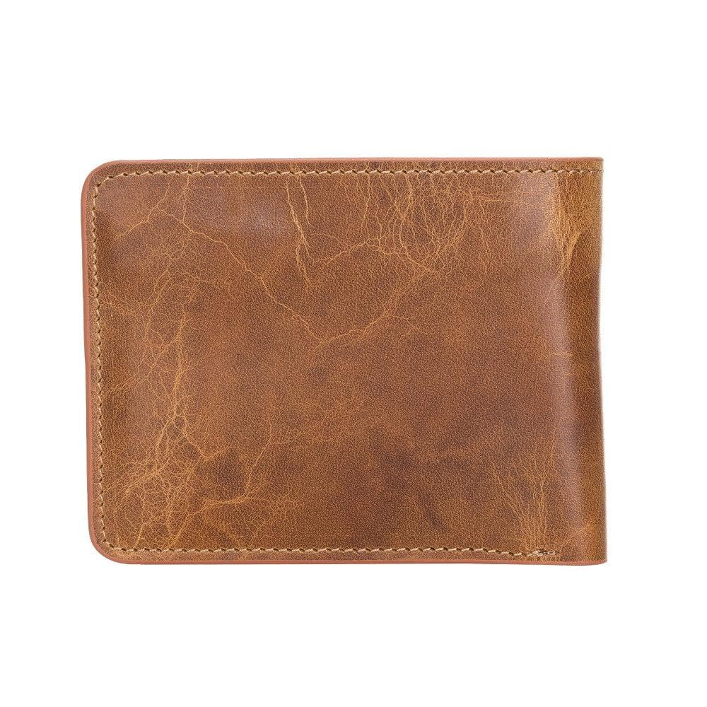 Leather Wallet โ Genuine Leather Bifold Wallet with Card Slots (Torin)