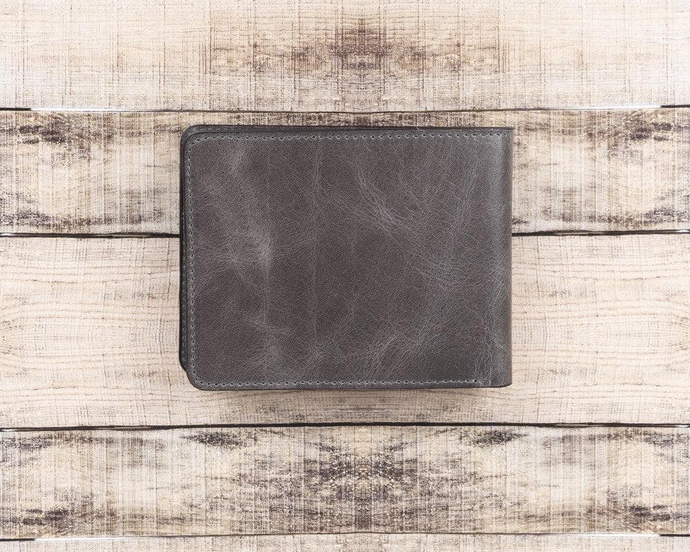 Leather Wallet โ Genuine Leather Bifold Wallet with Card Slots (Torin)