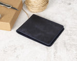 Leather Wallet โ Genuine Leather Bifold Wallet with Card Slots (Torin)